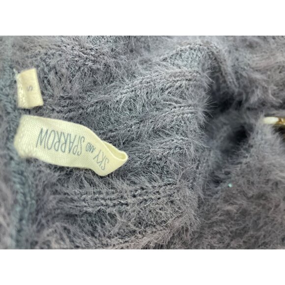 Sky and Sparrow Women’s Grey Cardigan Sweater Sz S - Picture 5 of 7